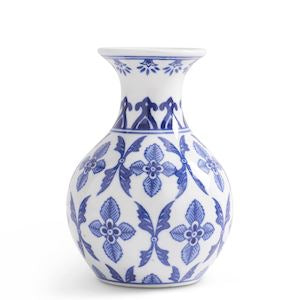 Blue & White Porcelain Bud Vases