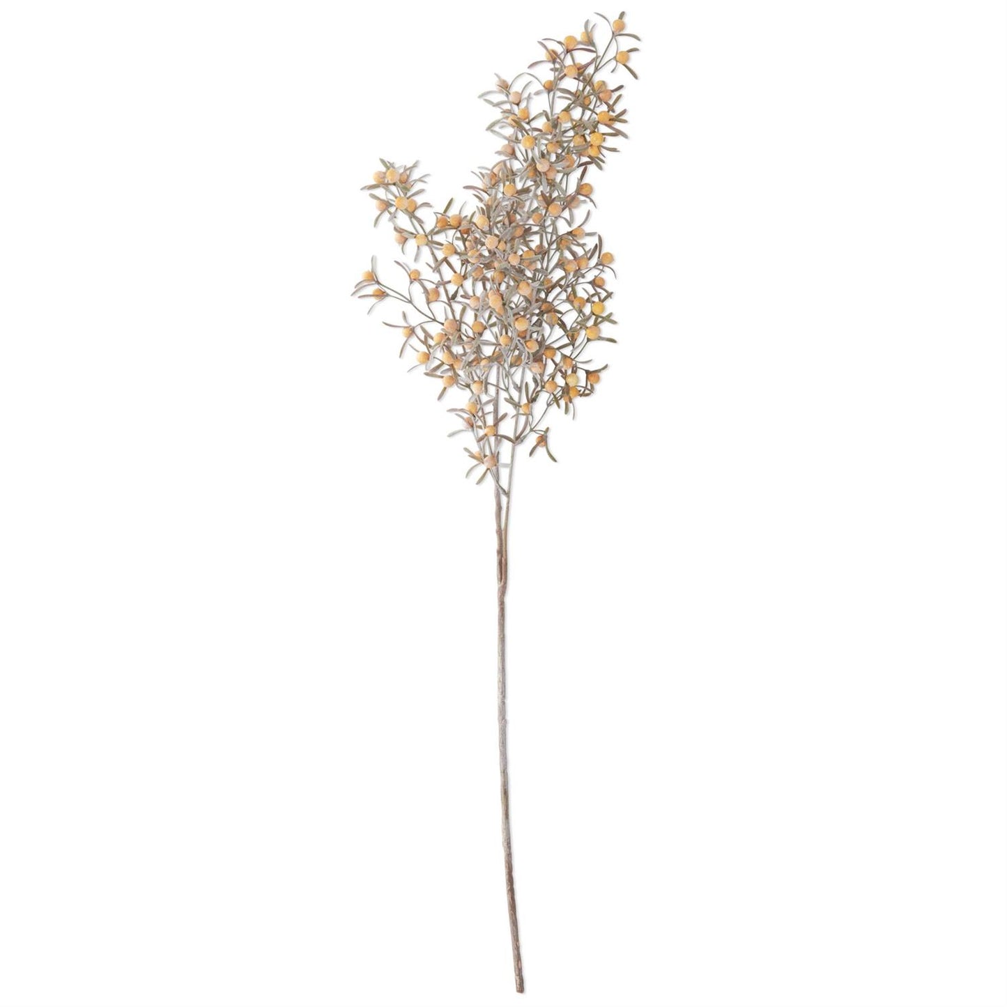 33" Yellow Berry Spray