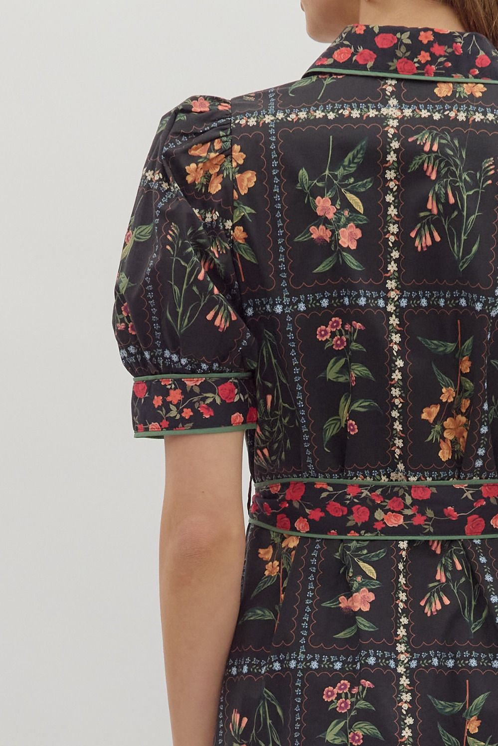 Floral Flirt Midi Dress