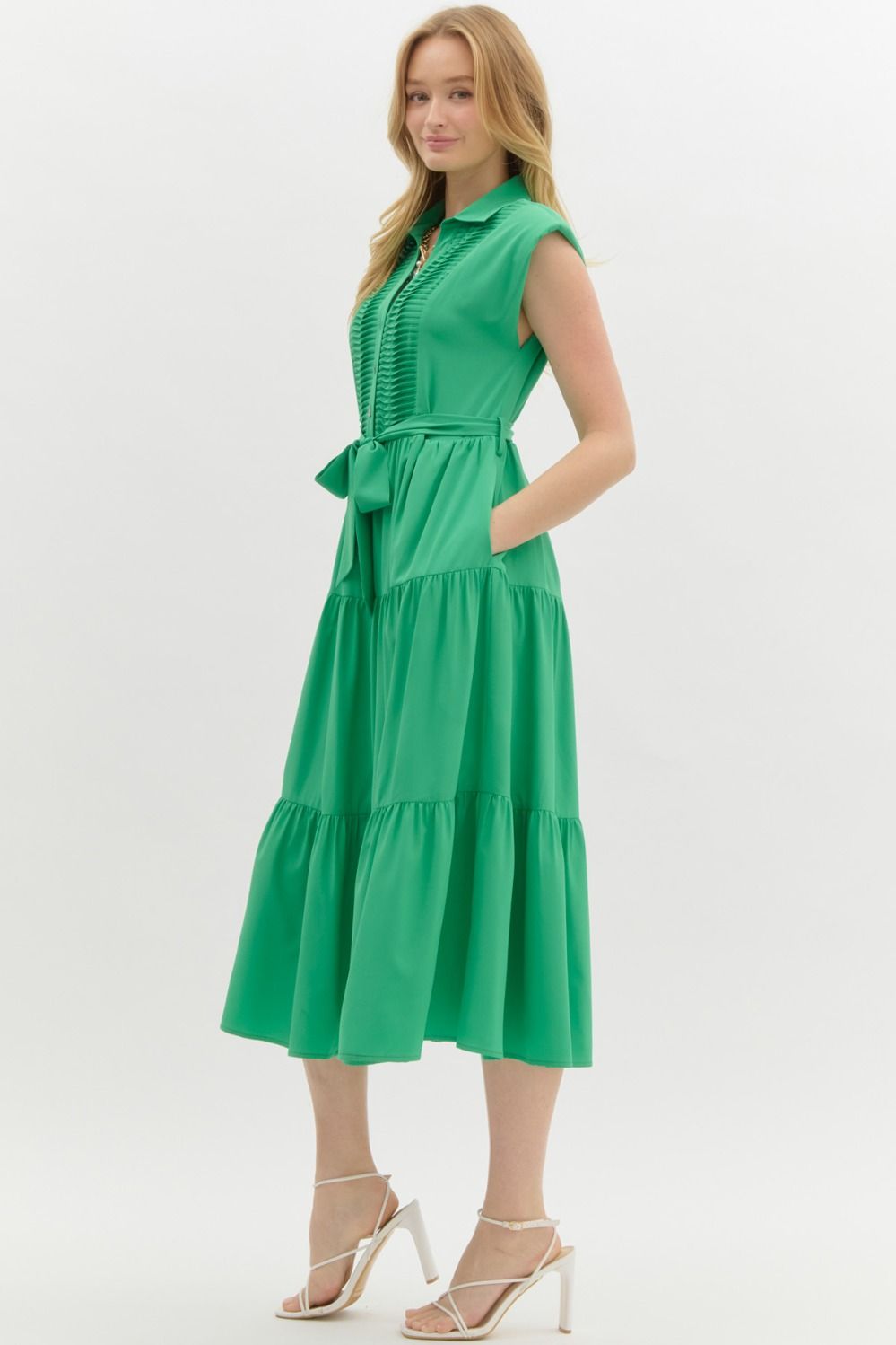 Green Dreams Ahead Dress