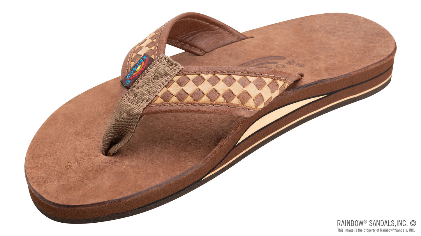 Bentley Luxury Leather Sandal | Men's | Rainbow