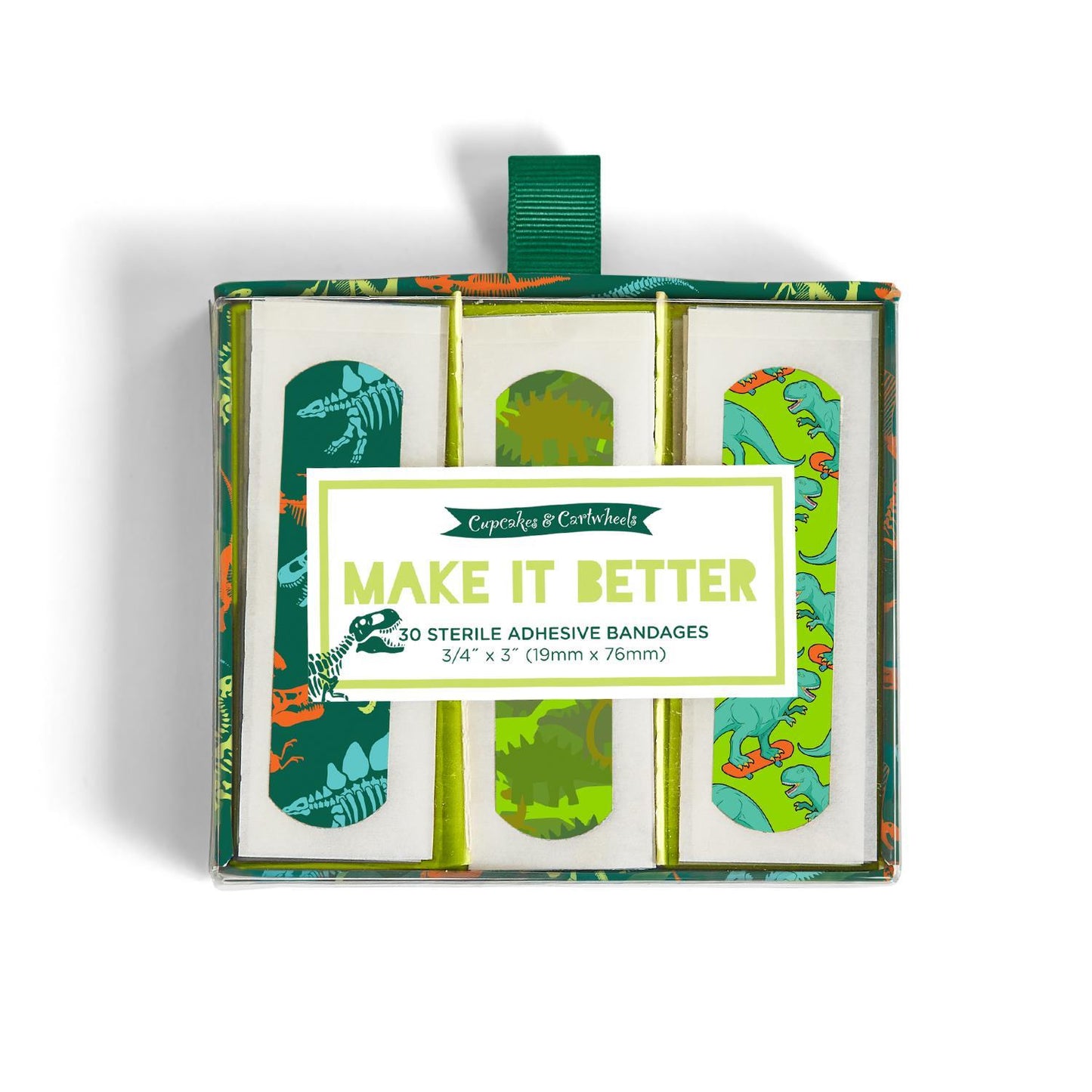 Make it Better 30 Pc Dinosaur Pattern Bandages in Gift Box