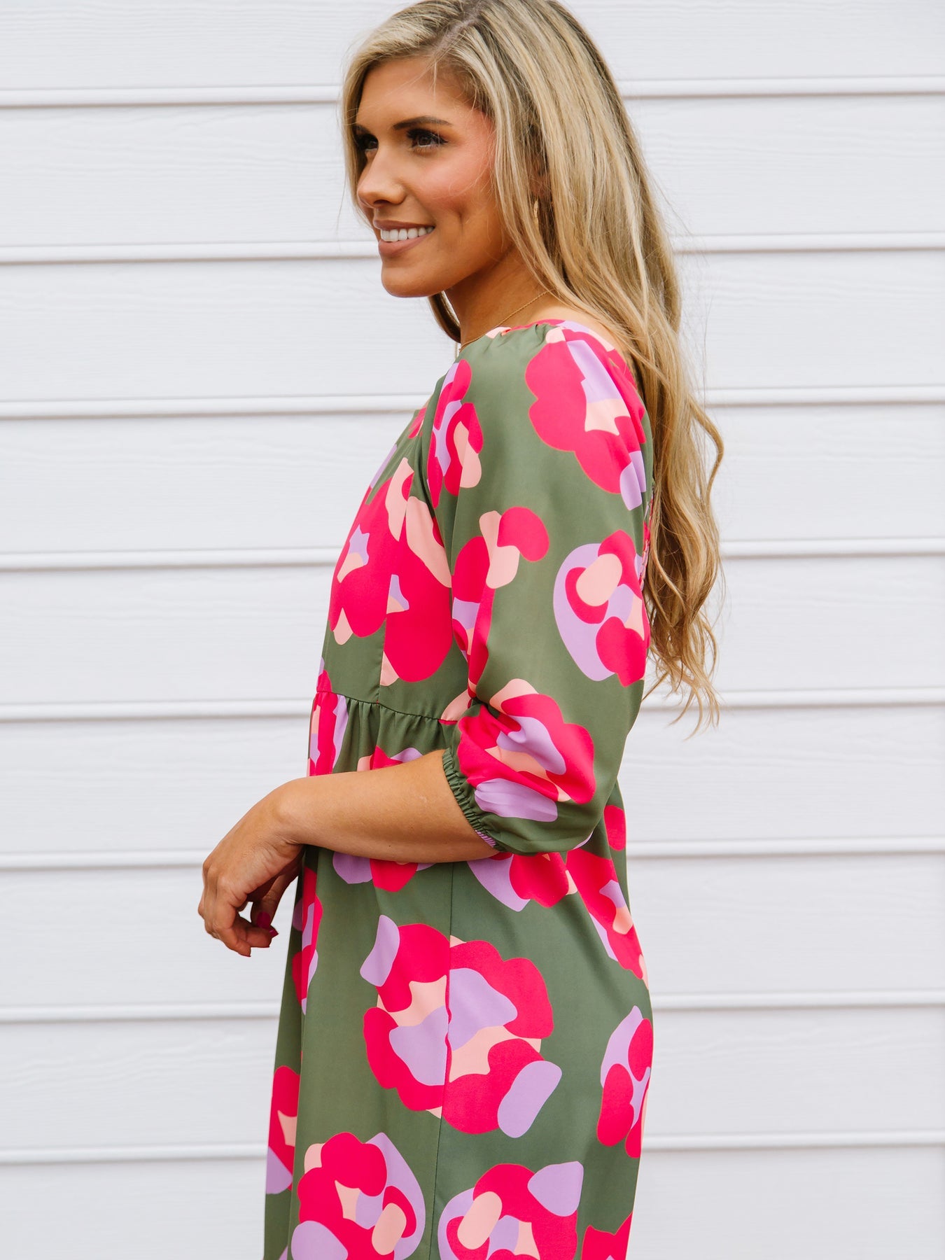 Taylor Dress | Spot On Olive