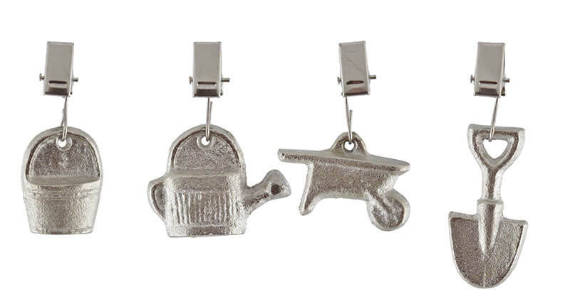 Cast Iron Tablecloth Weights | Set of 4