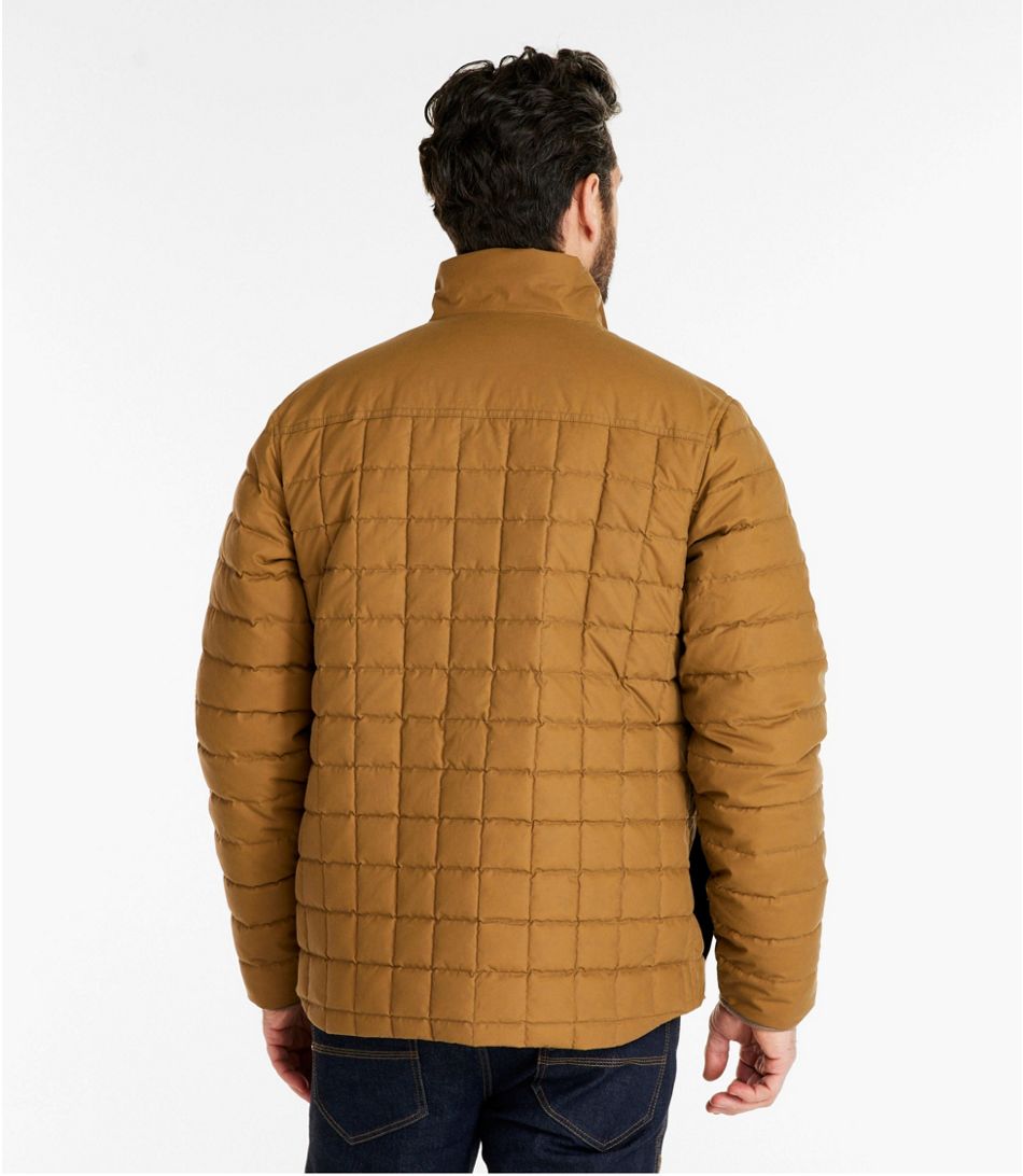 Men's Upcountry Waxed Cotton Down Sweater | L.L. Bean