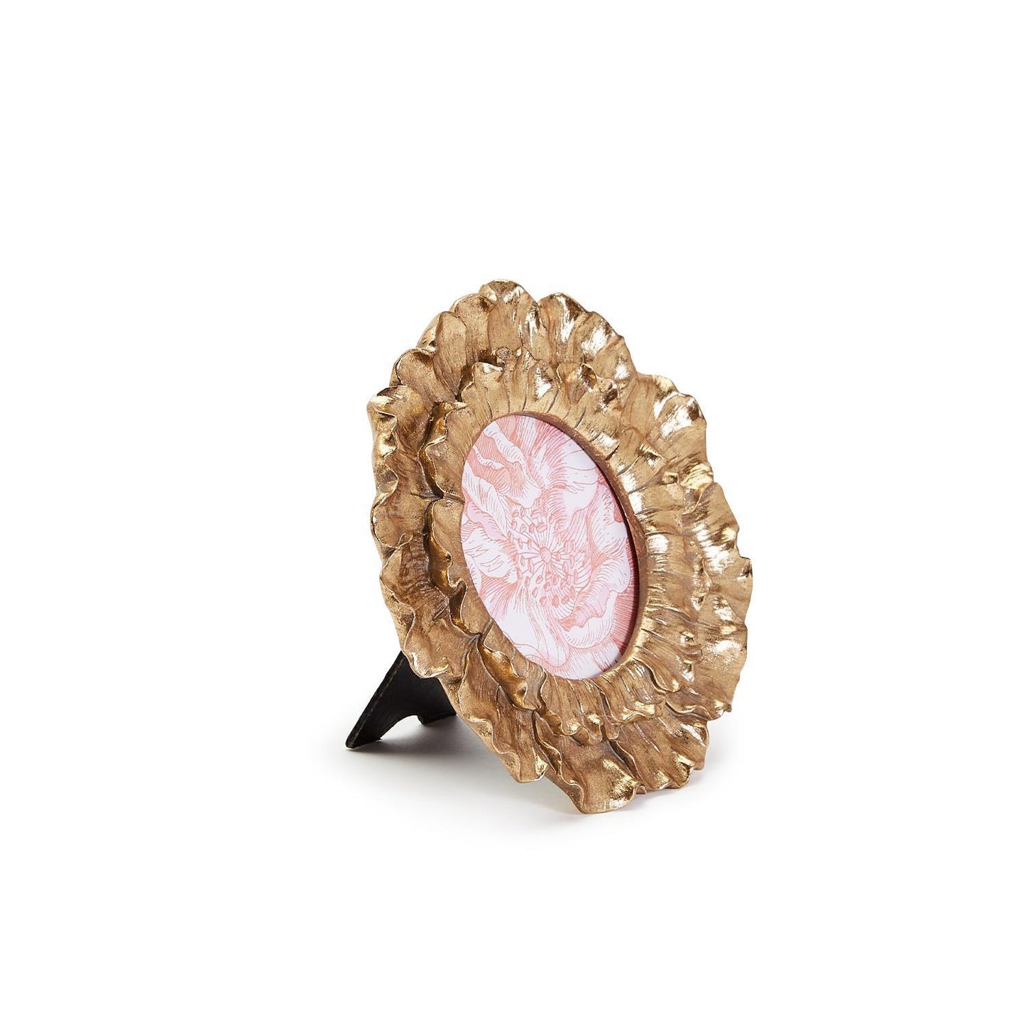 Fleur d'Or Golden Flower Photo Frame 4x4"