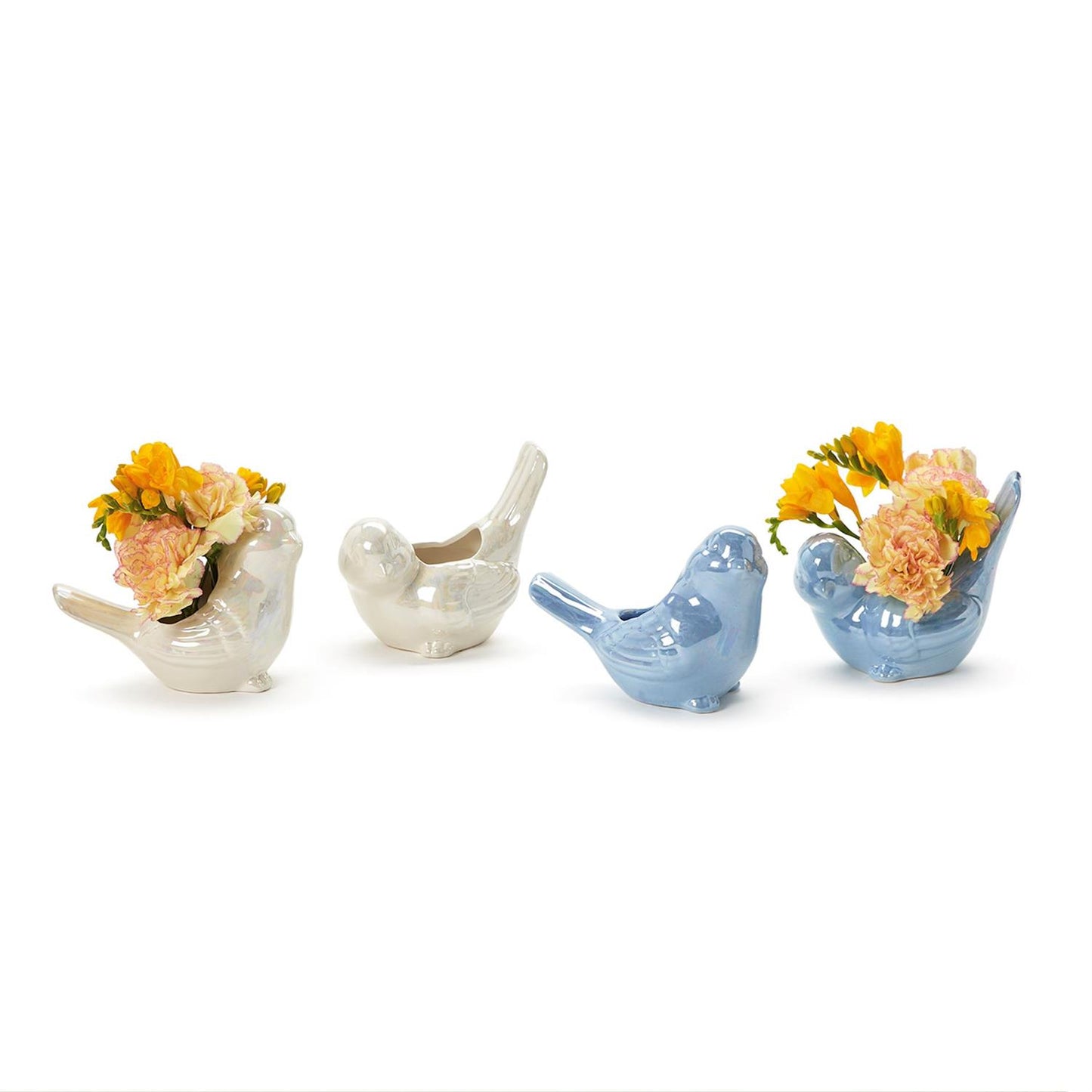 Iridescent Bird Cachepot/Planter
