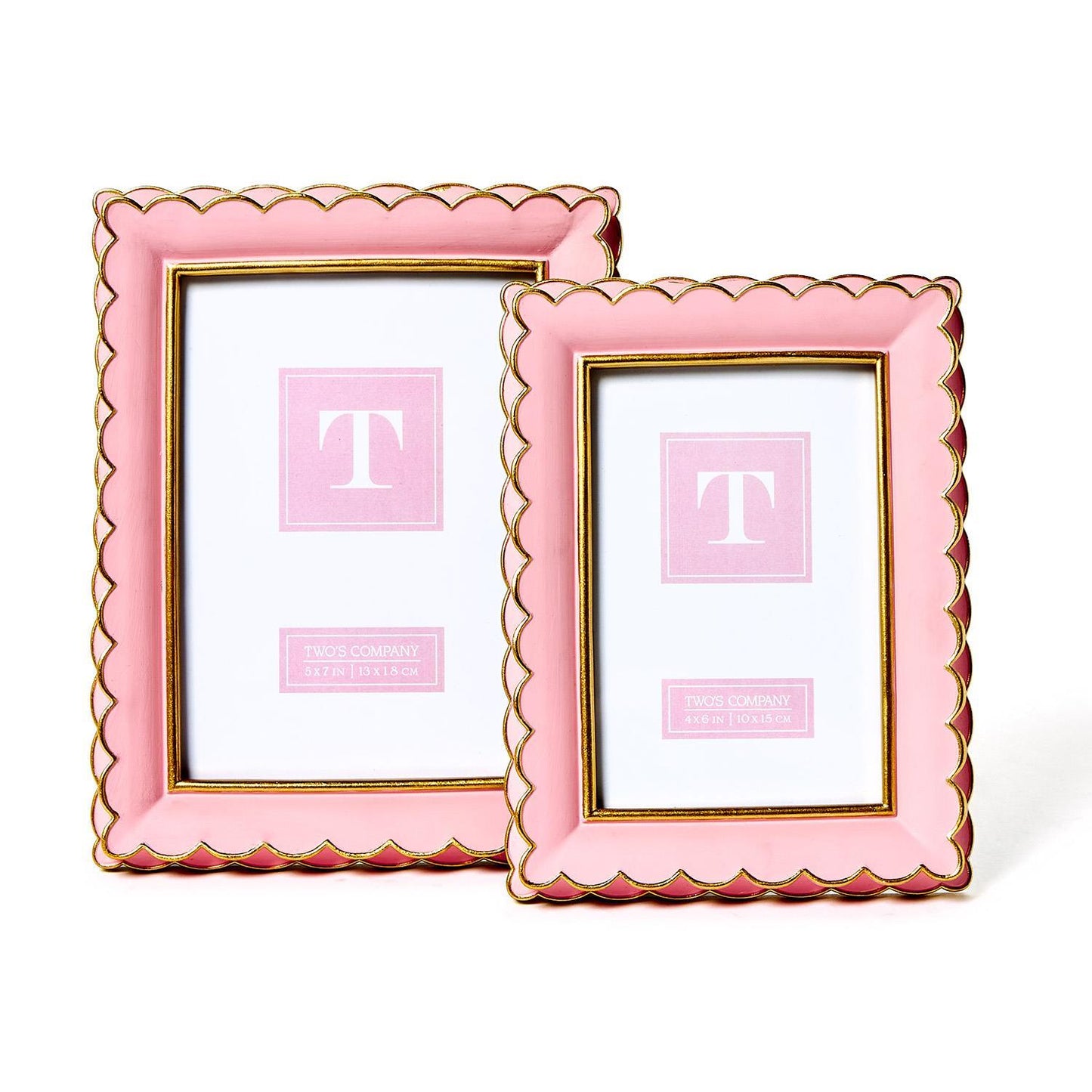 Scalloped Picture Frames
