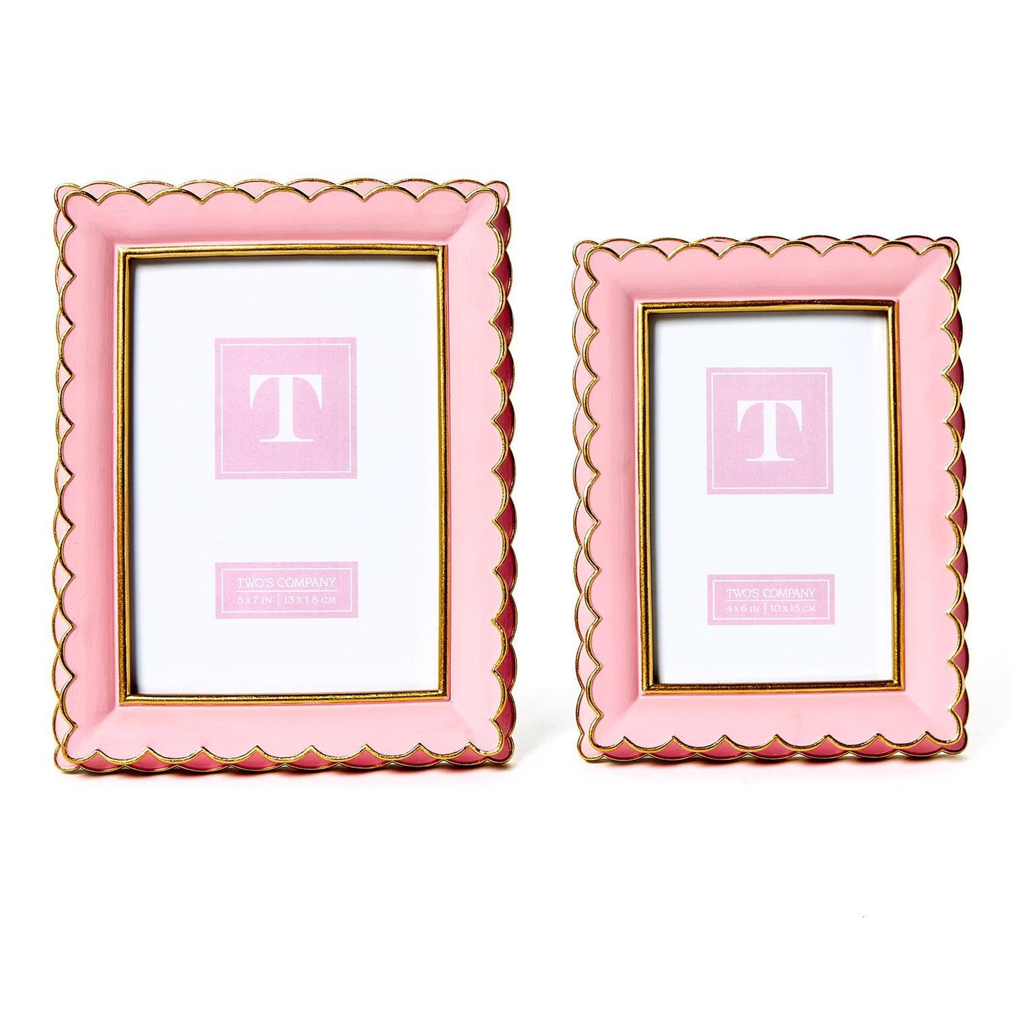 Scalloped Picture Frames