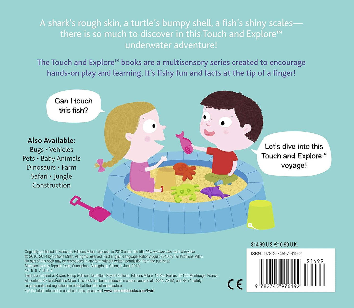 The Ocean (Touch and Explore) Book