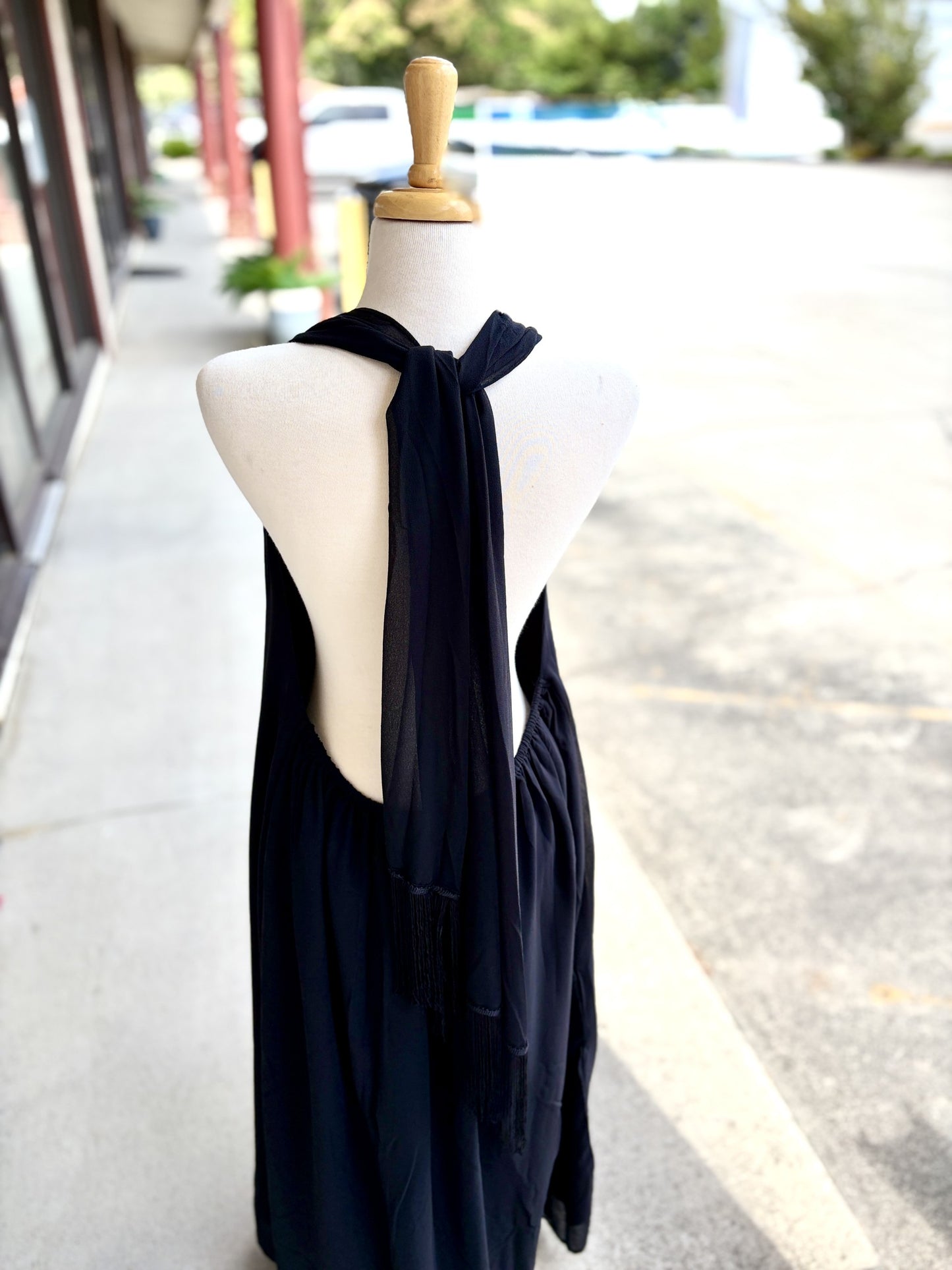 Black Halter Dress | Crosstree Lane