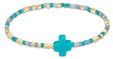 Hope Unwritten Signature Cross Bracelet egirl | enewton