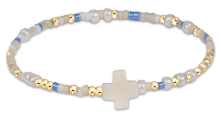 Hope Unwritten Signature Cross Bracelet egirl | enewton