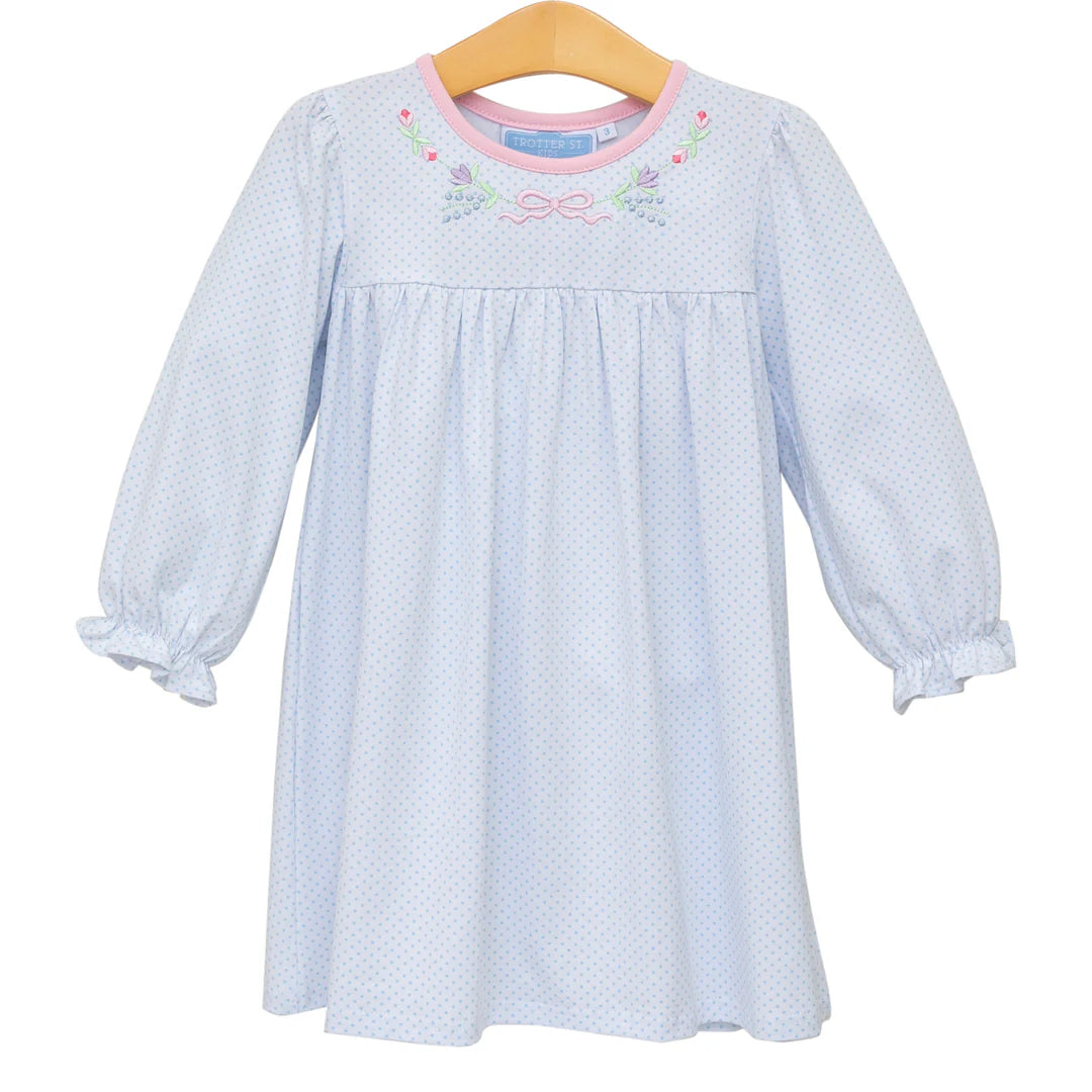 Floral Embroidery Dress | Trotter Street