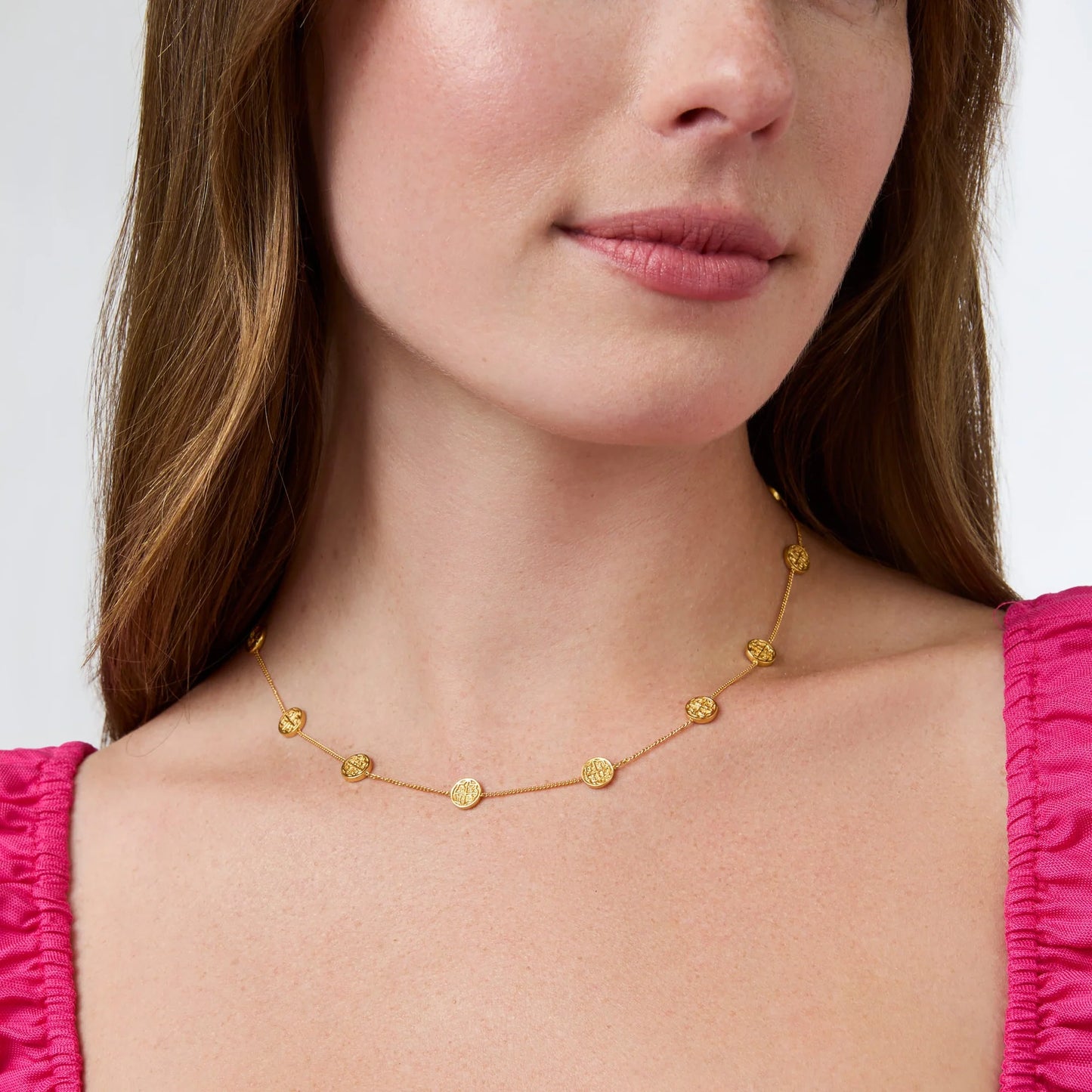 Valencia Delicate Station Gold Necklace | Julie Vos
