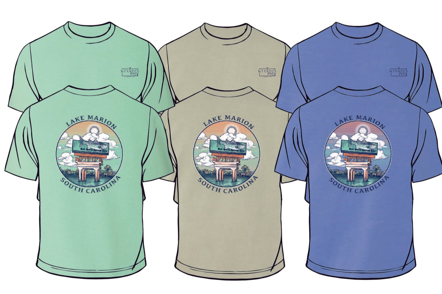 Lake Marion Circle Park SS T-shirt | Unisex
