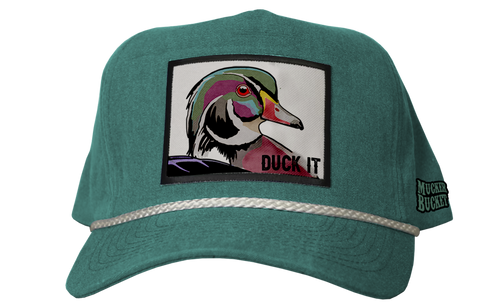 "Duck It" OG Green Wood Duck Bucket