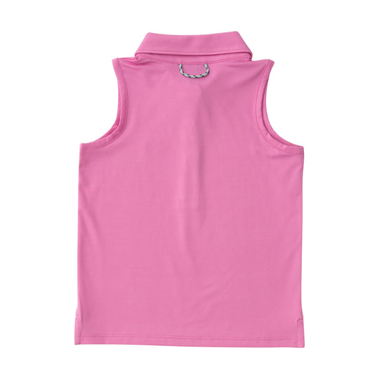 Girls Sleeveless Performance Polo Shirt | PRODOH