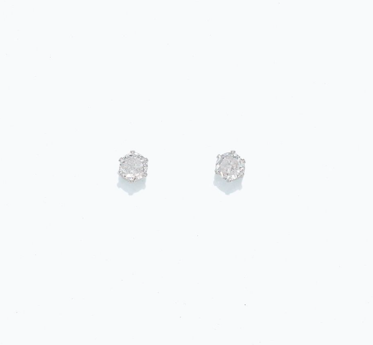 CZ Studs in Silver | Cuties Hypoallergenic Earrings