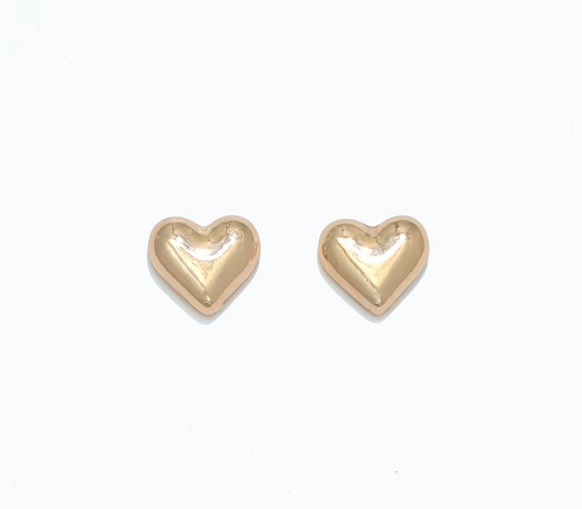 Polished Gold Heart | Cuties Hypoallergenic Earrings