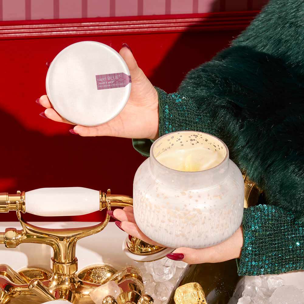 Tinsel & Spice | Holiday Mercury Etched | 19oz