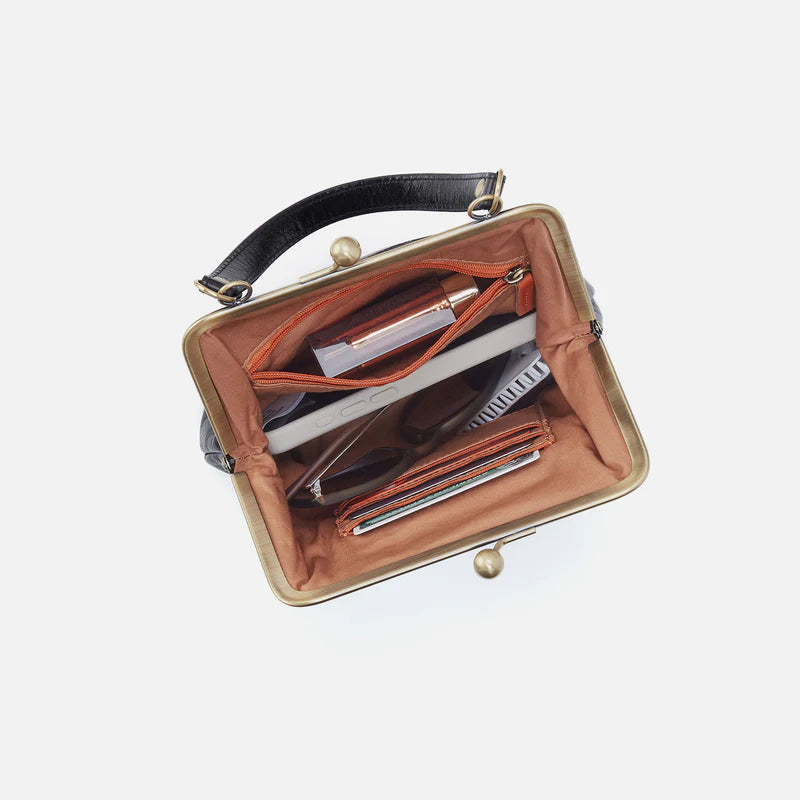 Alba Crossbody | Metallic Leather | HOBO