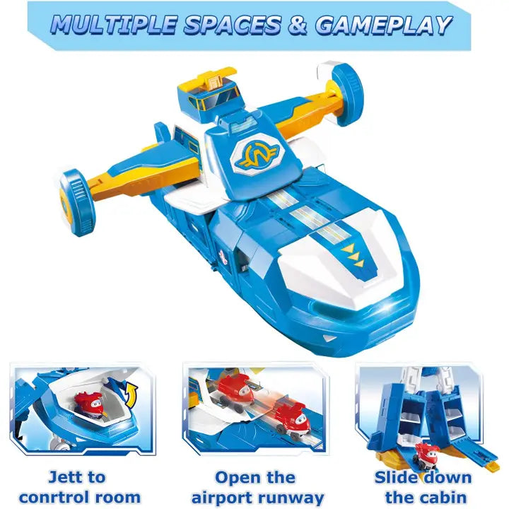 Super Wings World Robot with Mini Figures Included