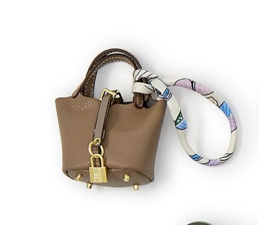 Tiny Tote Bag Charm | Assorted 9 Colors