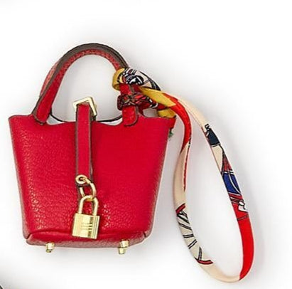 Tiny Tote Bag Charm | Assorted 9 Colors