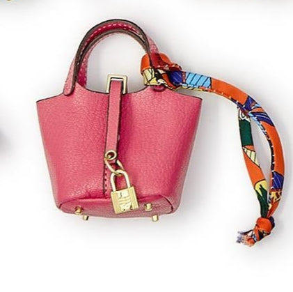 Tiny Tote Bag Charm | Assorted 9 Colors