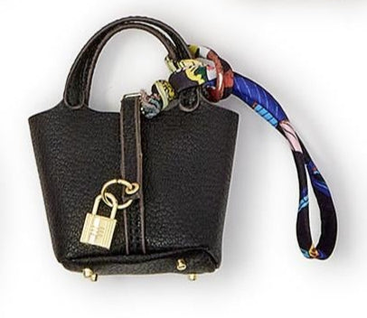 Tiny Tote Bag Charm | Assorted 9 Colors