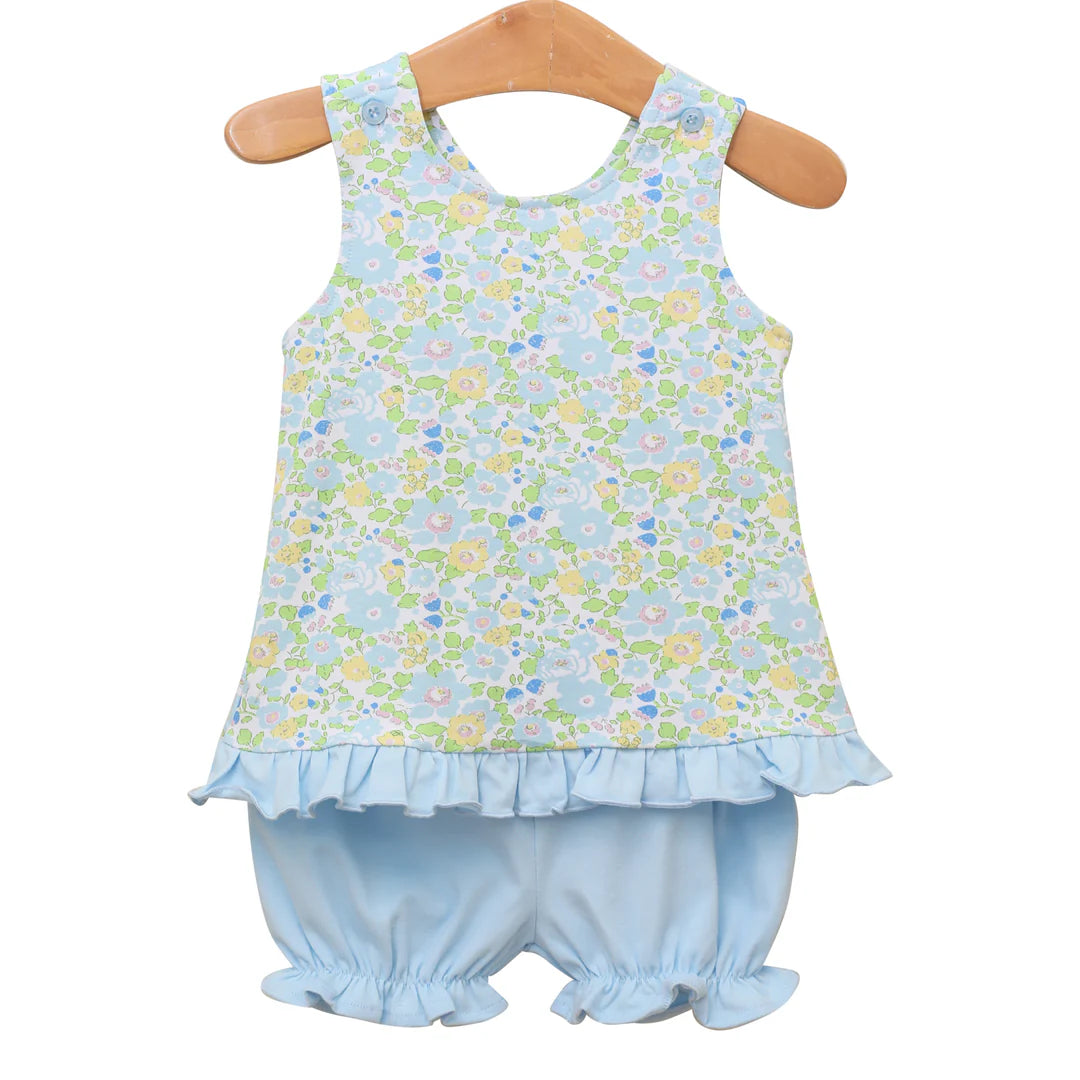Blooming Floral Swing Back Bloomer Set | Trotter Street