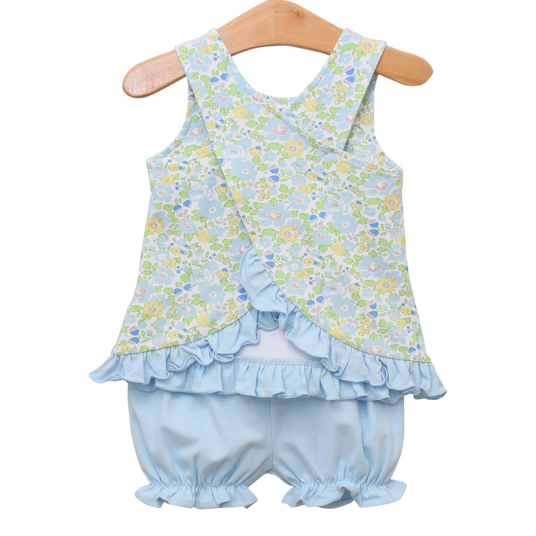 Blooming Floral Swing Back Bloomer Set | Trotter Street