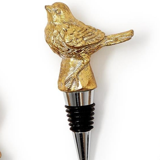 Golden Bird Bottle Stopper | 3 Designs