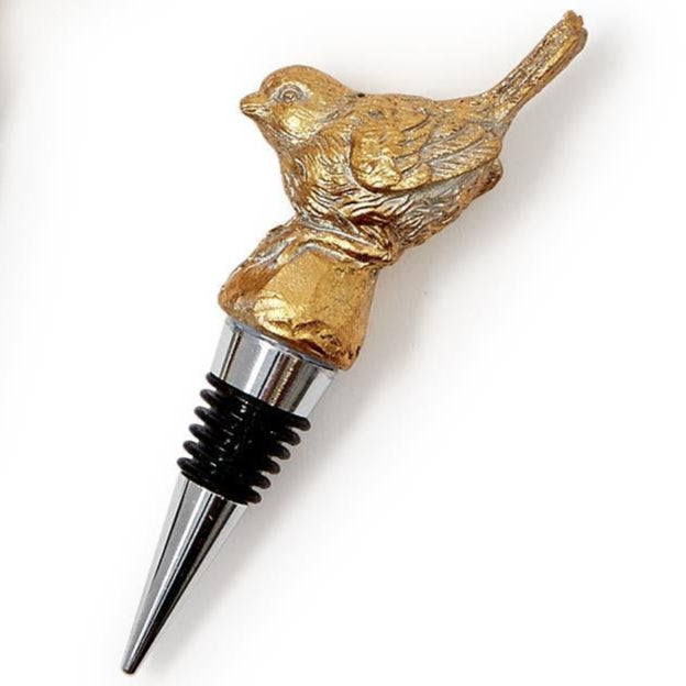 Golden Bird Bottle Stopper | 3 Designs