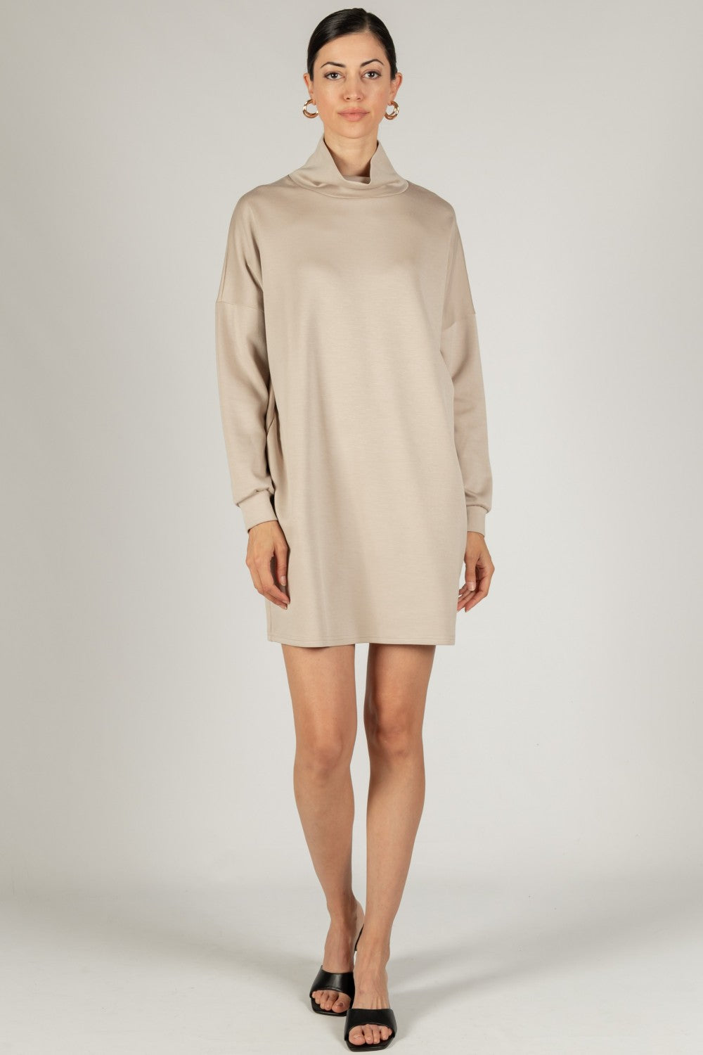 Butter Modal Cowl Neck Dress