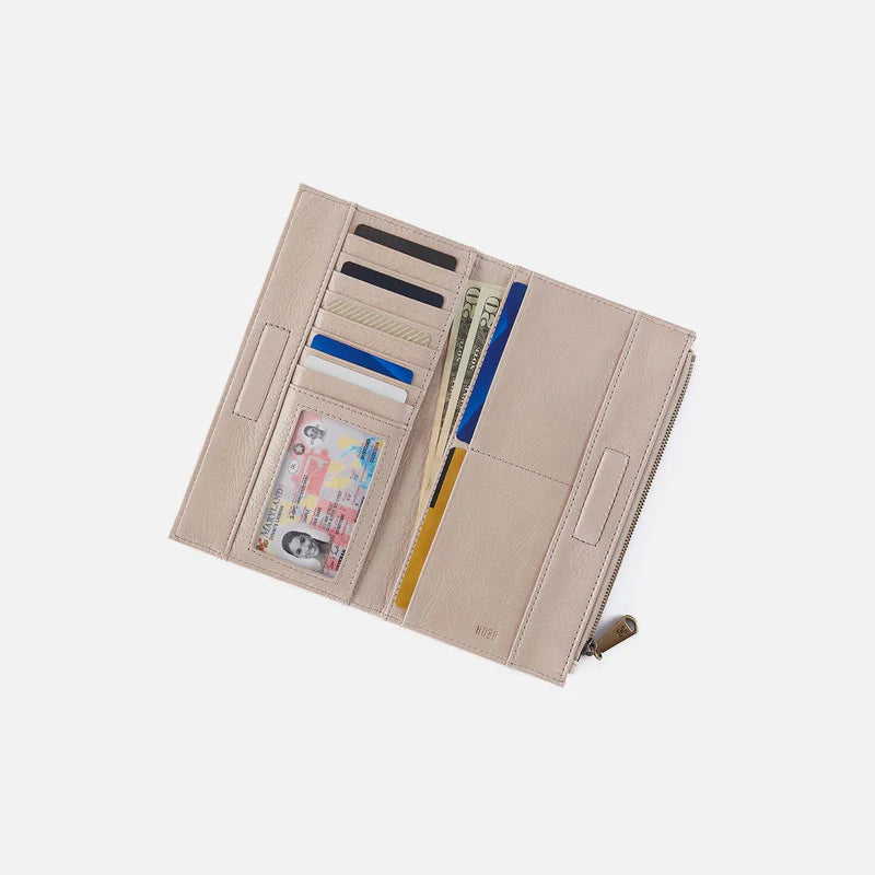 Jill Large Bifold Wallet | Aniline Gloss Leather | HOBO