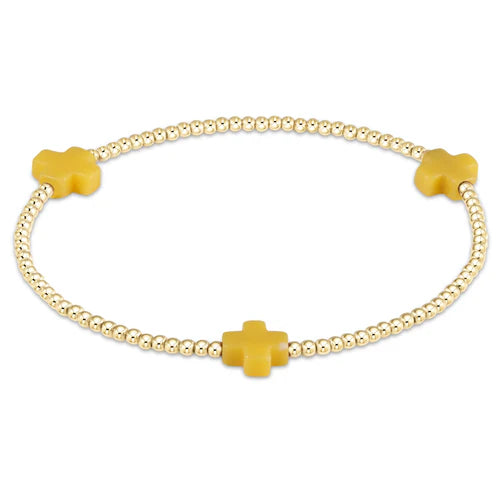 Signature Cross Gold 3mm | egirl | enewton
