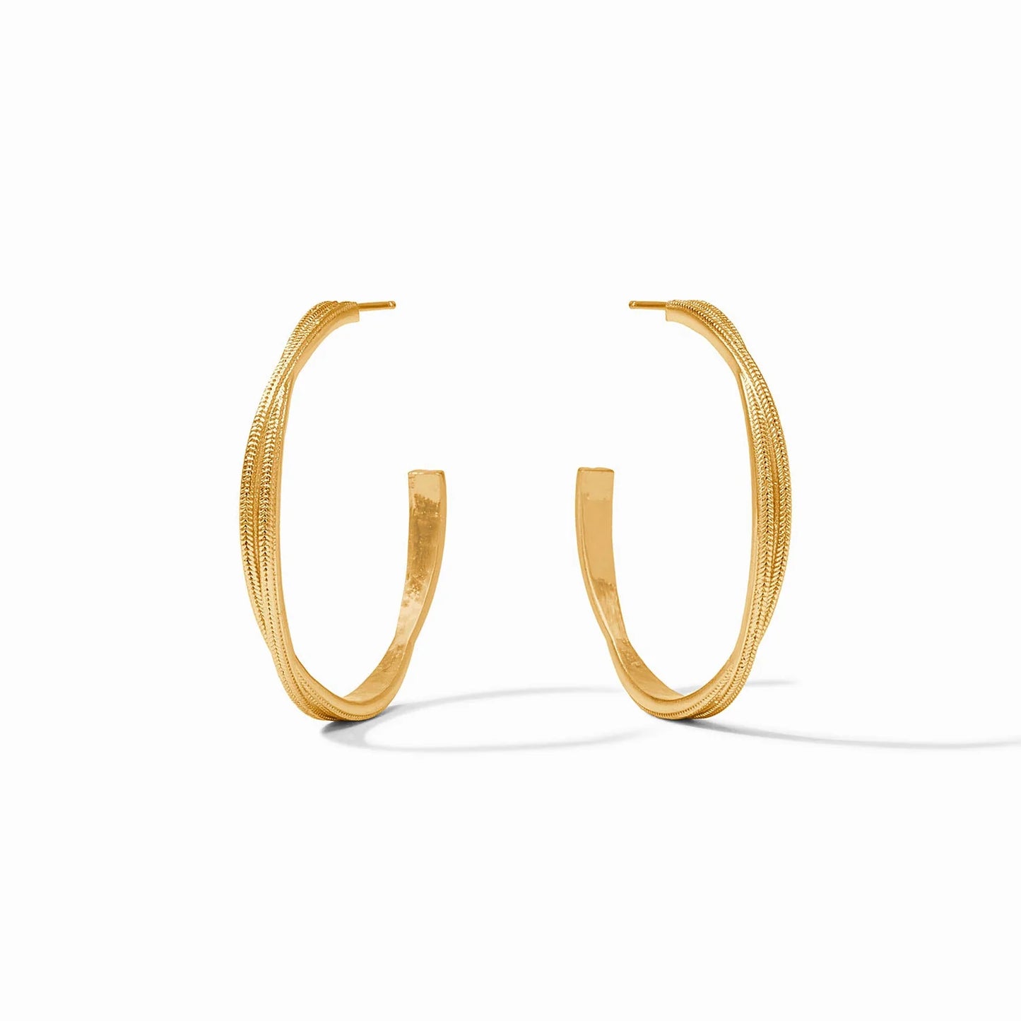Cheval Twist Hoop Earring