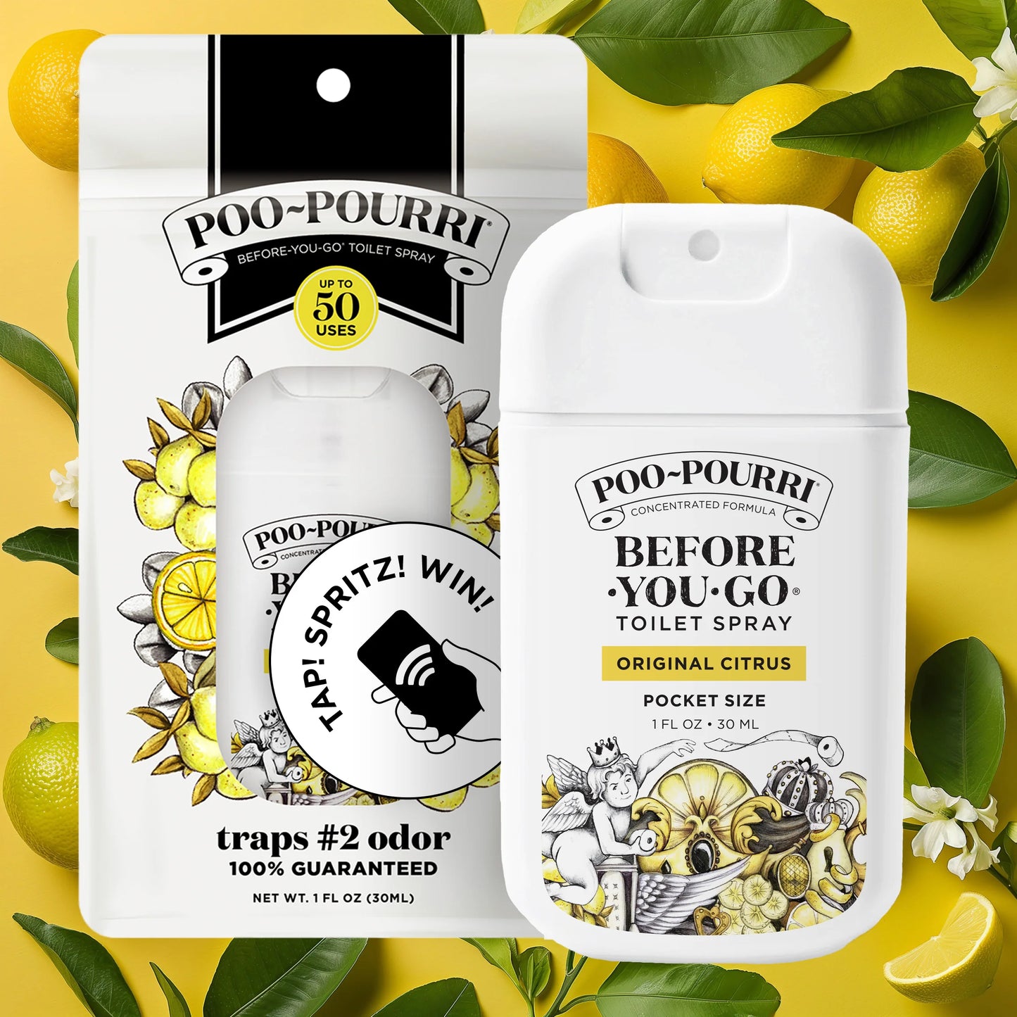Pocket Sprayer | 50 Uses | Poo-Pourri