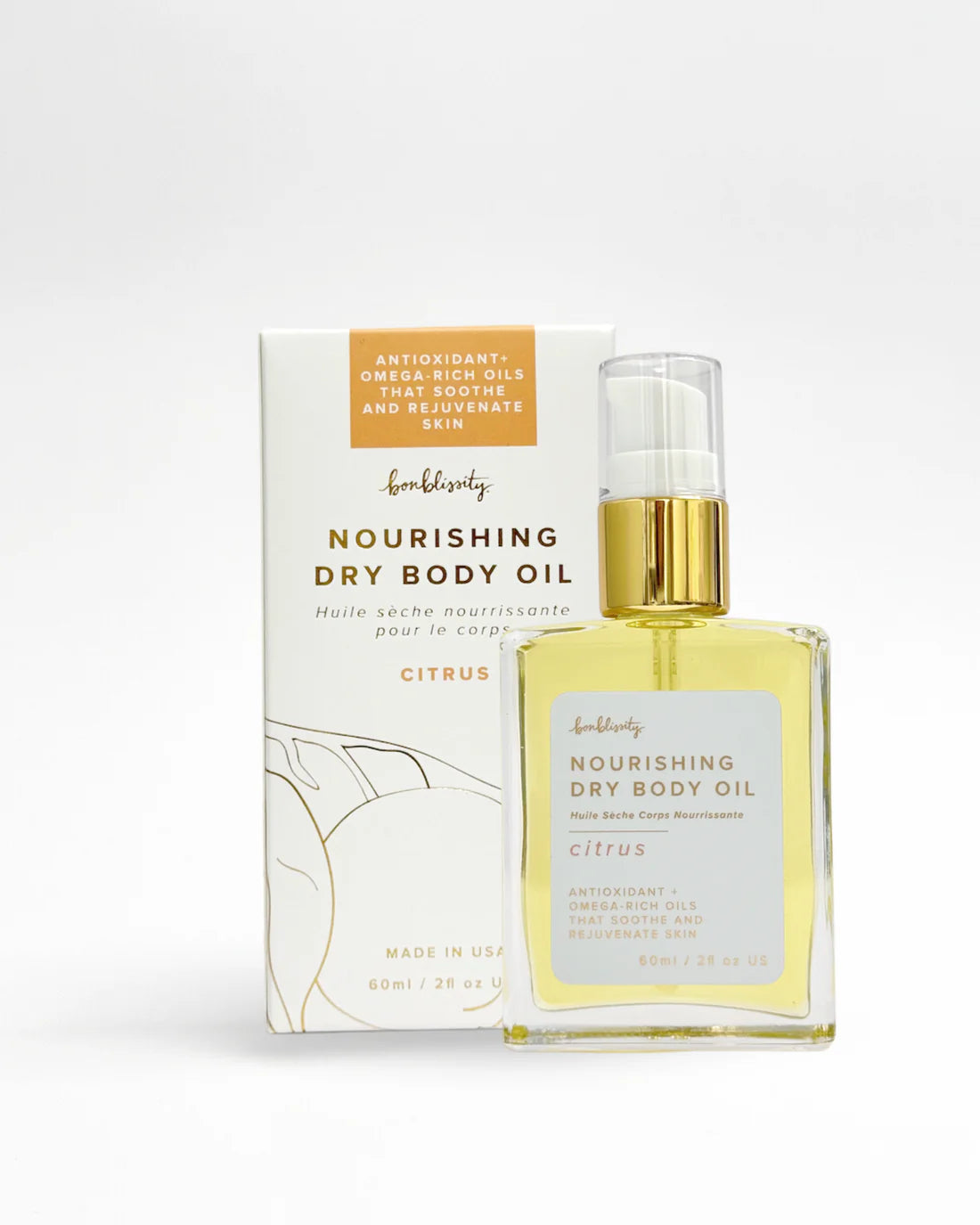 Nourishing Dry Body Oil | 2fl oz | Bonblissity