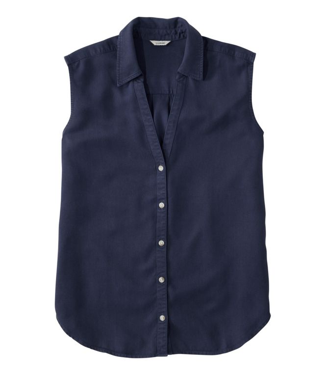 Women's Soft Washed Sleeveless Shirt | L.L. Bean