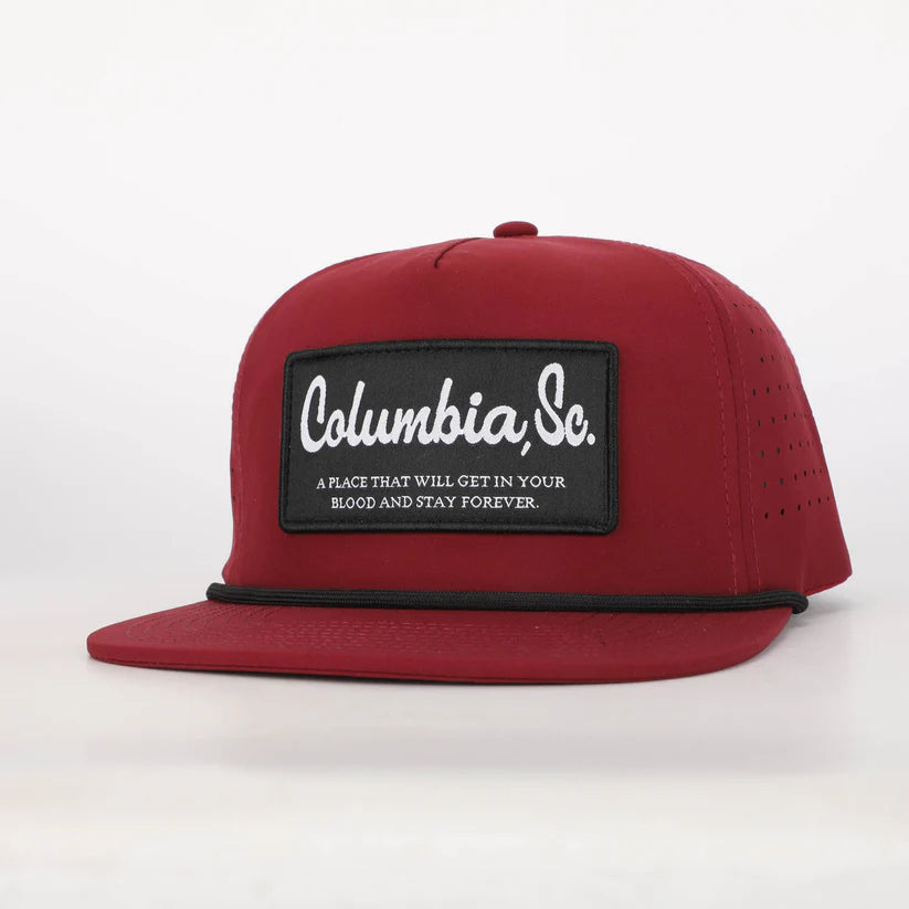 Columbia, SC Patch Hat With Rope