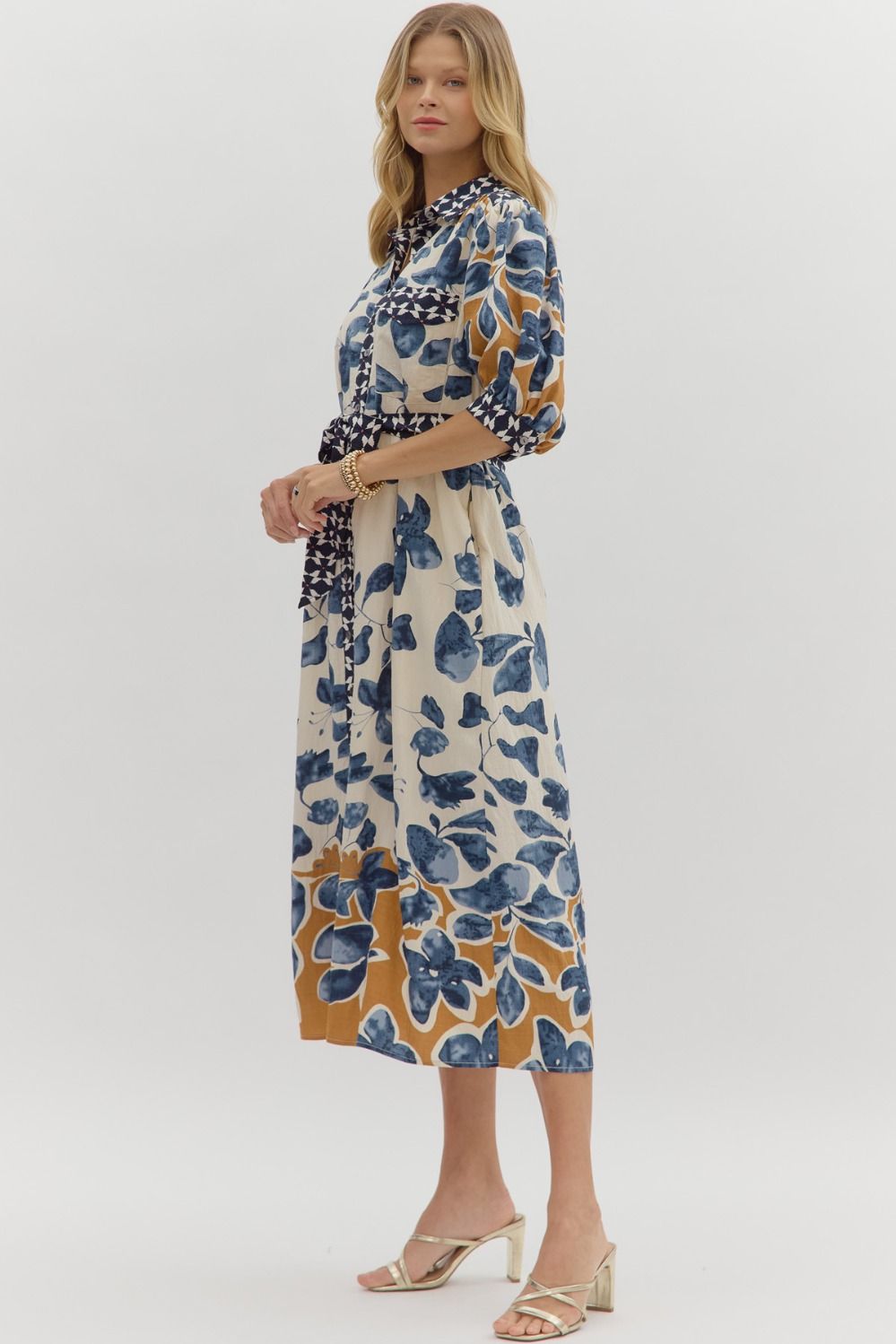 Botanical Belle Midi Dress