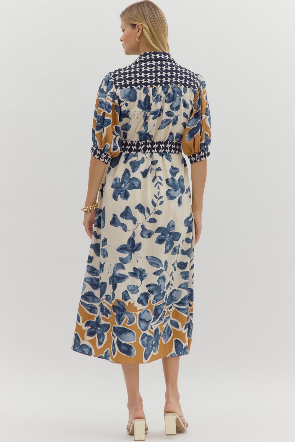 Botanical Belle Midi Dress