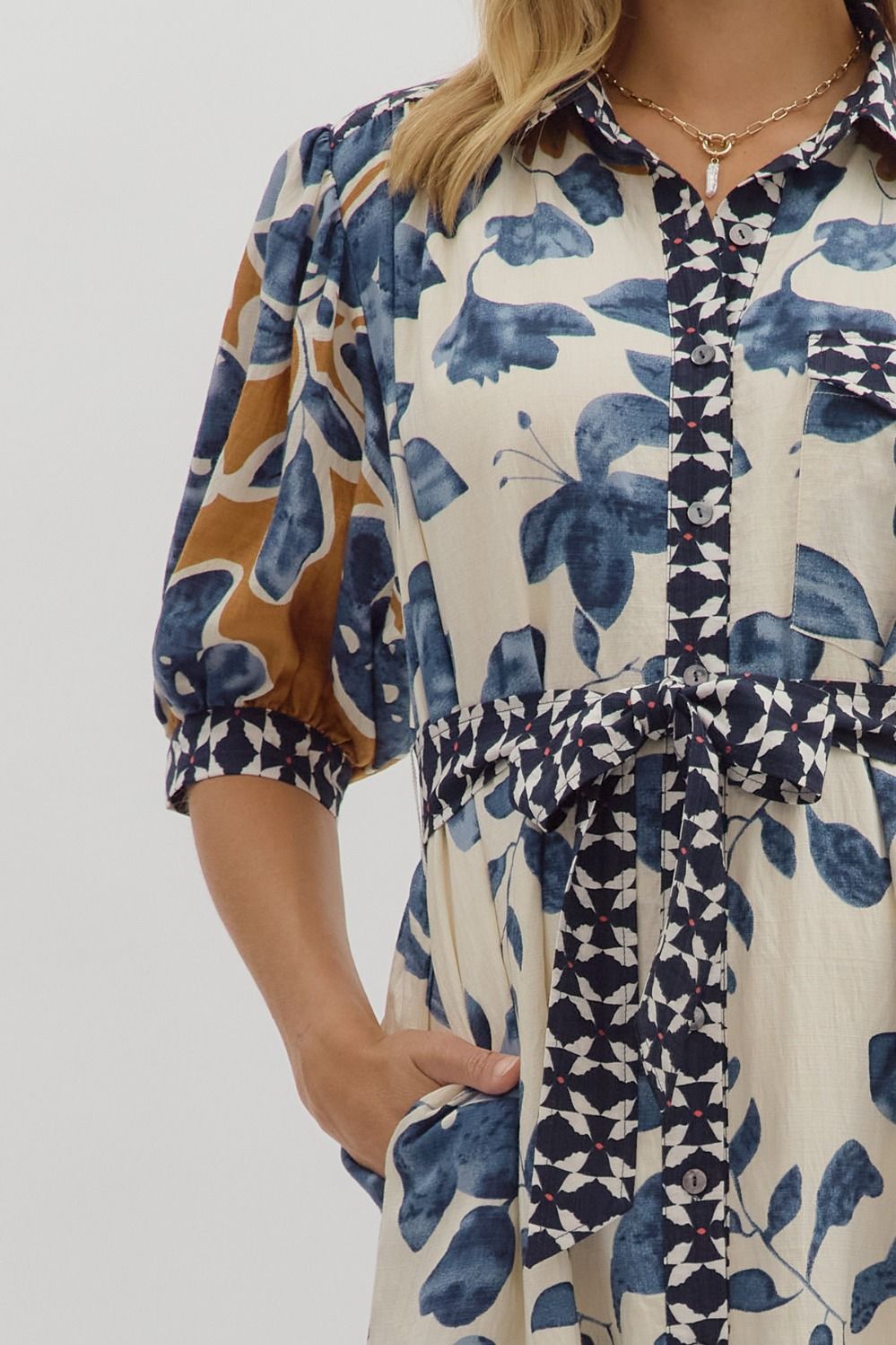 Botanical Belle Midi Dress