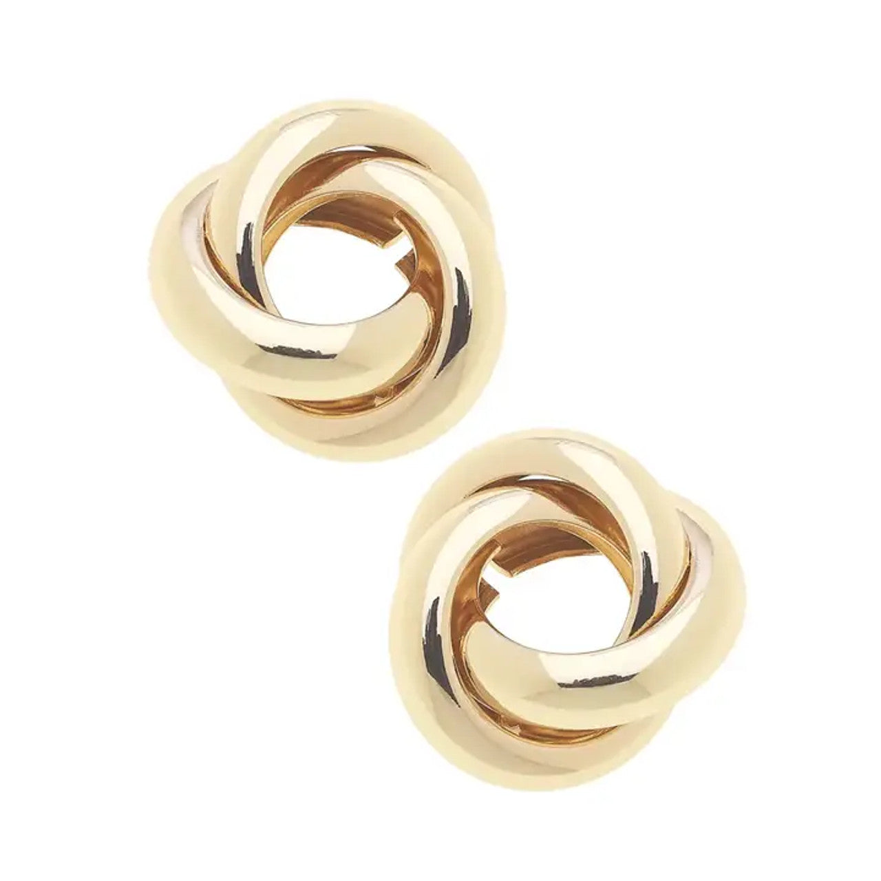 Diana Knot Stud Earrings