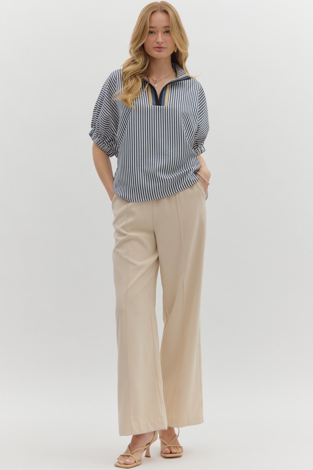 Striped Serene Top