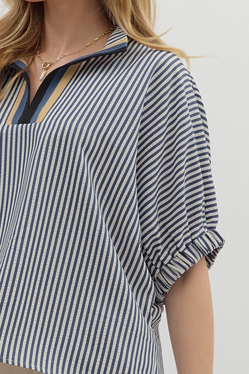 Striped Serene Top