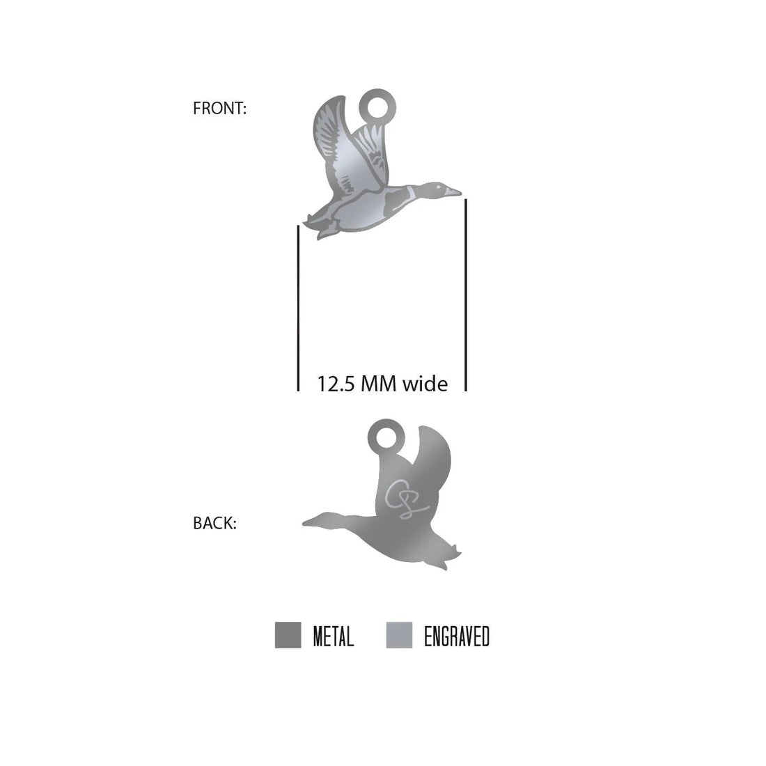 Stainless Steel Necklace and Pendant | Old South